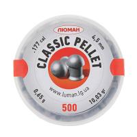 Пули Люман Classic Pellets к. 4,5 мм 0,65 гр. (500 шт)