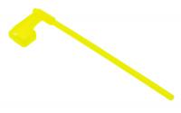 Флажок безопасности для карабинов длинный (кислотно-жёлтый)